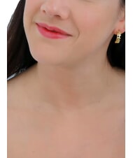 ALVIERO MARTINI PRIMA CLASSE 1CLASSE Silver logo earrings gold - Earrings - 3