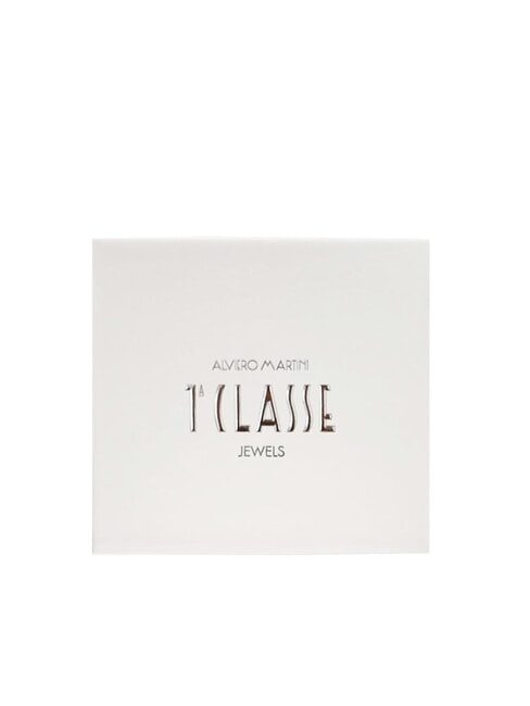 1CLASSE Silver logo earrings gold - Earrings