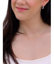 ALVIERO MARTINI PRIMA CLASSE 1CLASSE Silver logo earrings steel - Earrings - 3