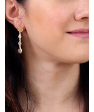 ALVIERO MARTINI PRIMA CLASSE RAMBLA Long silver earrings gold - Earrings - 4