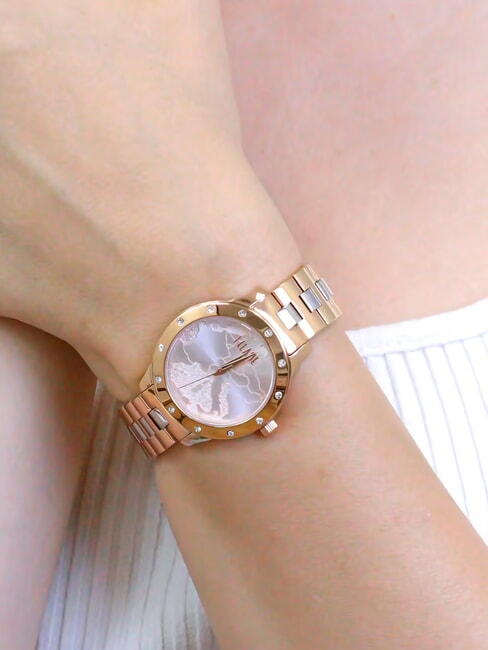 MOOREA Steel time-only watch rosš - Watches