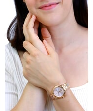 ALVIERO MARTINI PRIMA CLASSE MOOREA Steel time-only watch rosš - Watches - 3