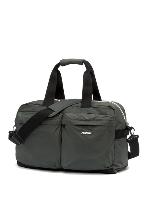 ARDELU Large duffel bag with shoulder strap green blackish - Duffle bags