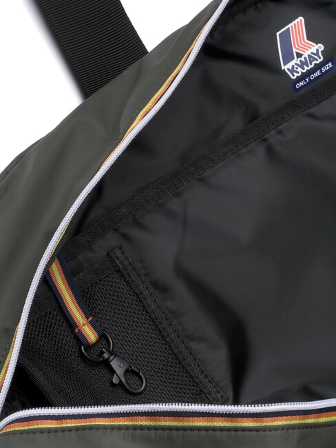 ARDELU Large duffel bag with shoulder strap green blackish - Duffle bags