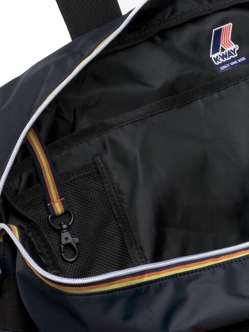 ARDELU Large duffel bag with shoulder strap blue depth - Duffle bags