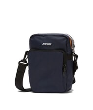 KWAY ERLOY Nylon bag with pocket blue depth - Over-the-shoulder Bags for Men - 2