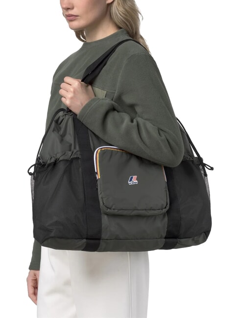 LE VRAI 4.0 JEANETTE Foldable shoulder tote bag green blackish - Women&rsquo;s Bags