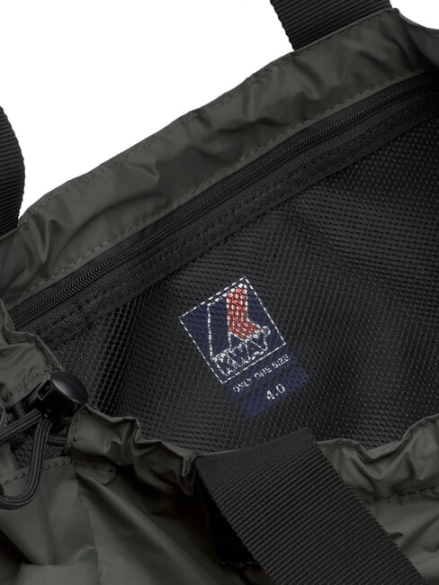 LE VRAI 4.0 VICTORINE Foldable shoulder shopping bag green blackish - Women’s Bags