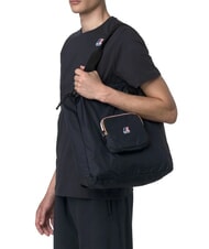 KWAY LE VRAI 4.0 VICTORINE Foldable shoulder shopping bag blue depth - Women’s Bags - 5