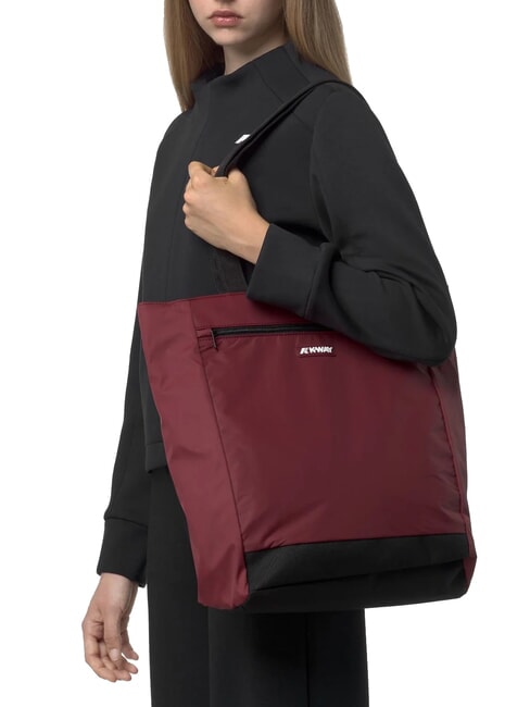 ELLIANT Shopping bag with pocket red syrah - Women&rsquo;s Bags