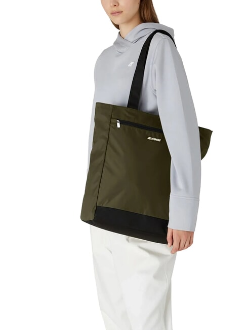 ELLIANT Shopping bag with pocket green blackish - Women&rsquo;s Bags