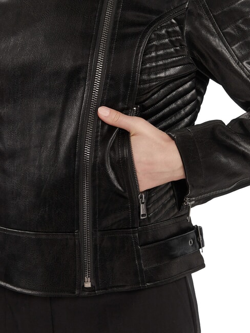 DARCEY Biker Jacket jetbla - Women's Jackets