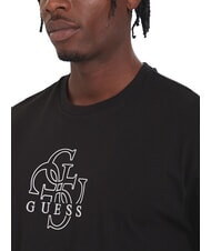 GUESS BASIC Cotton T-Shirt jetbla - T-shirt - 3