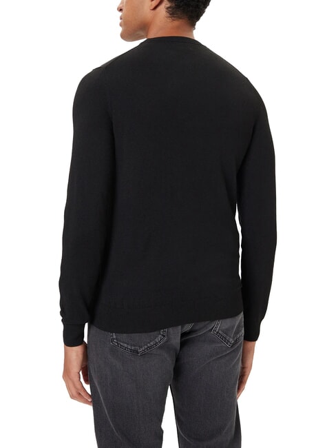 DANIEL Crew neck sweater jetbla - Men's Sweaters