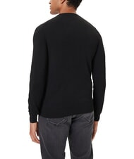 GUESS DANIEL Crew neck sweater jetbla - Men's Sweaters - 2