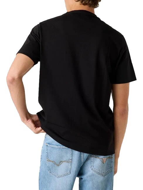 EMBROIDERY Cotton T-Shirt jetbla - T-shirt