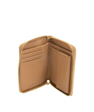 BIASIA EDA Medium zip-around leather wallet camel - Women’s Wallets - 2