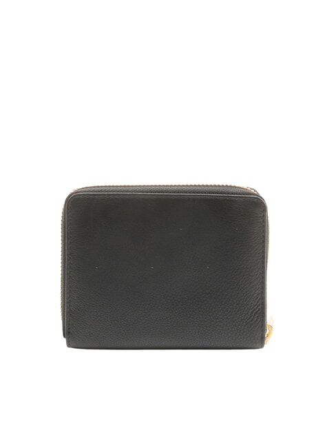 EDA Medium zip-around leather wallet black - Women’s Wallets