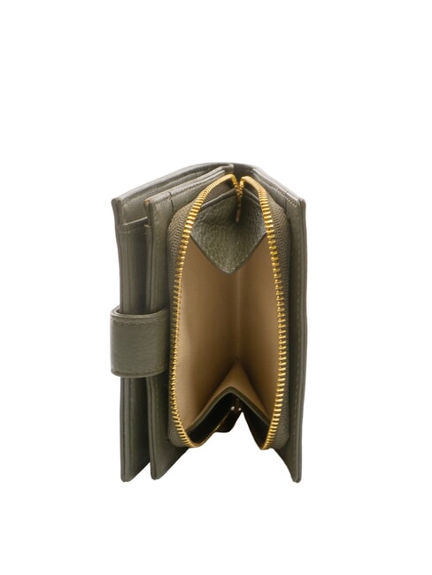 EDA Compact leather wallet moss - Women&rsquo;s Wallets