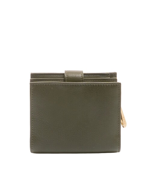 EDA Compact leather wallet moss - Women&rsquo;s Wallets