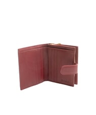 BIASIA EDA Compact leather wallet Burgundy - Women’s Wallets - 2