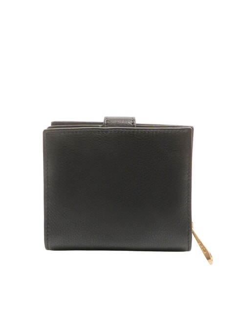 EDA Compact leather wallet black - Women’s Wallets