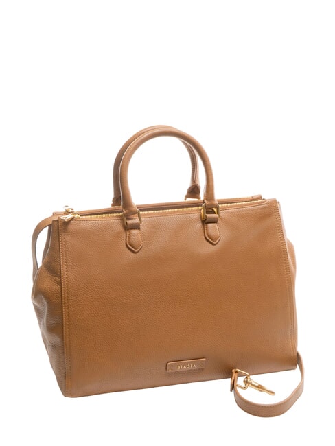 CRUSH Leather handbag with shoulder strap leather - Women’s Bags