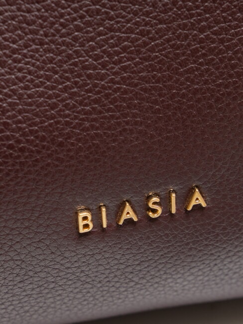 WEAVE SMALL Shoulder bag, with shoulder strap prune - Women’s Bags