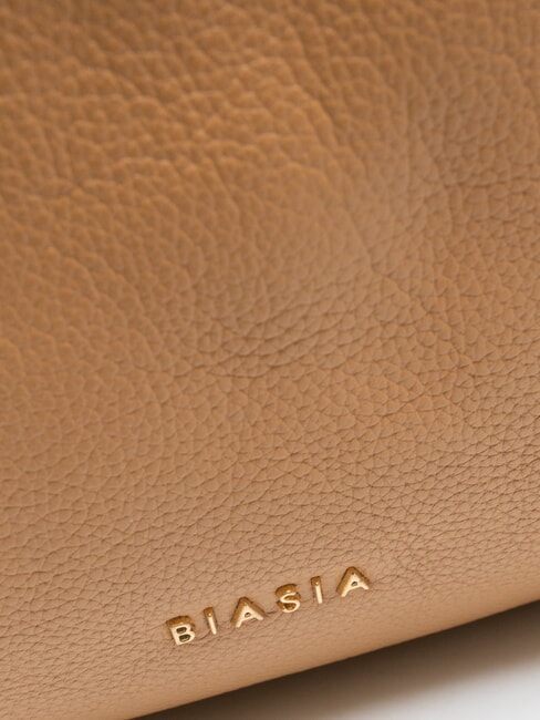 WEAVE Leather hobo bag camel - Women’s Bags