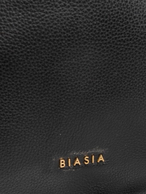 WEAVE Leather hobo bag black - Women’s Bags