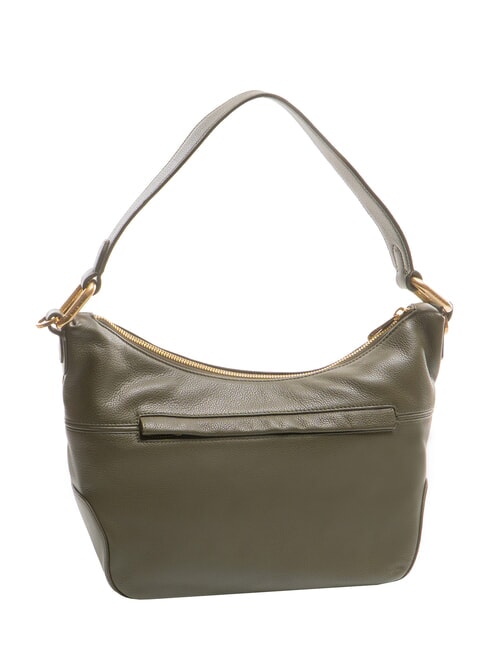 NOVEAU Leather shoulder bag with shoulder strap moss - Women’s Bags