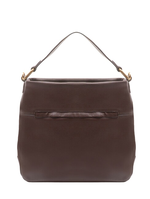 NOVEAU Leather satchel bag with shoulder strap prune - Women&rsquo;s Bags