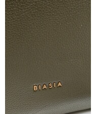 BIASIA NOVEAU Leather satchel bag with shoulder strap moss - Women&rsquo;s Bags - 4