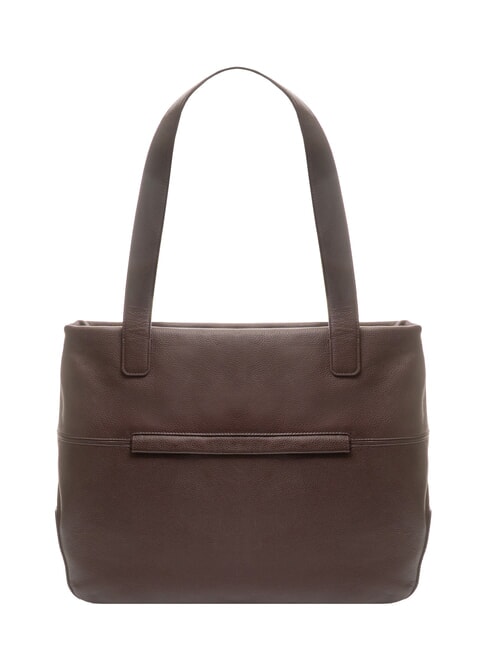 NOVEAU Leather shoulder bag prune - Women’s Bags