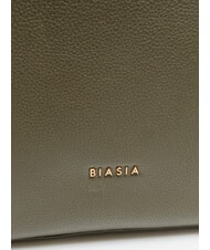 BIASIA NOVEAU Leather shoulder bag moss - Women’s Bags - 3
