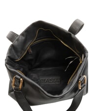 BIASIA NOVEAU Leather shoulder bag black - Women’s Bags - 5