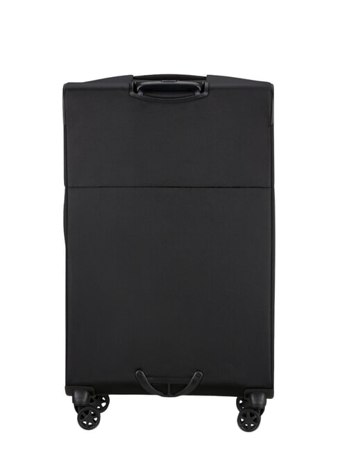 BASE BREEZE Large, expandable trolley BLACK - Semi-rigid Trolley Cases