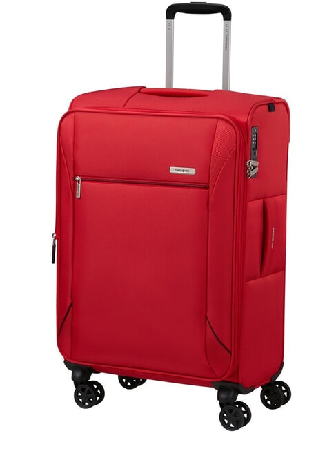 BASE BREEZE Medium Trolley RED - Semi-rigid Trolley Cases