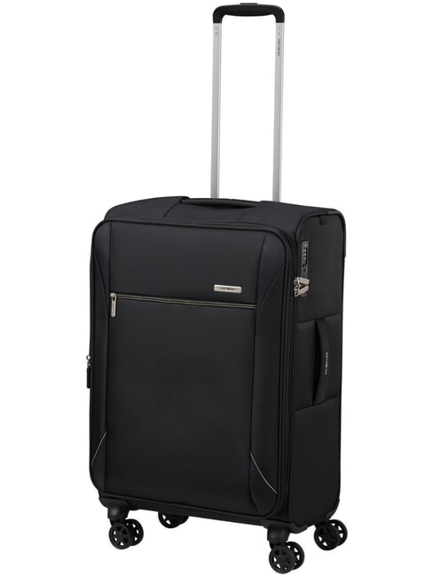 BASE BREEZE Medium Trolley BLACK - Semi-rigid Trolley Cases