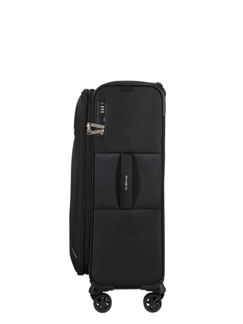 BASE BREEZE Medium Trolley BLACK - Semi-rigid Trolley Cases