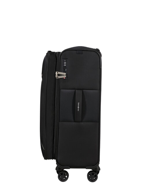 BASE BREEZE Medium Trolley BLACK - Semi-rigid Trolley Cases