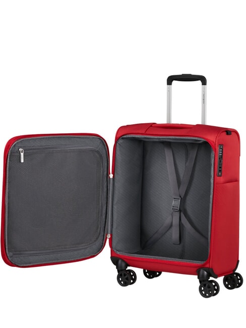 BASE BREEZE Expandable Hand Luggage Trolley RED - Hand luggage