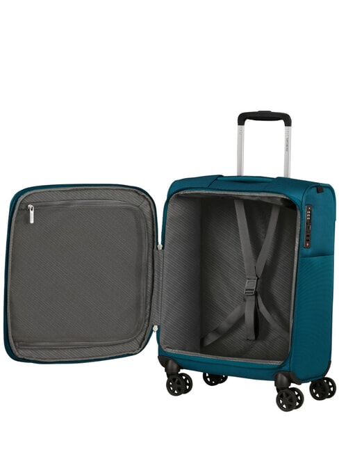 BASE BREEZE Expandable Hand Luggage Trolley petrolblue - Hand luggage