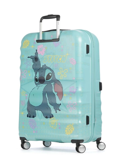 WAVEBREAKER DISNEY  Large Trolley stitch flower - Rigid Trolley Cases