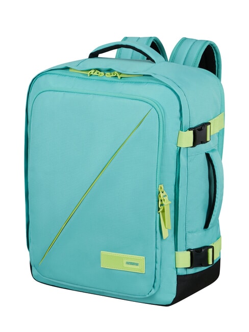 TAKE2CABIN S/M Underseater backpack ok Vueling dusty turquoise/lime - Backpacks & School and Leisure