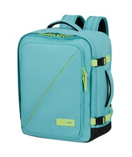 AMERICAN TOURISTER TAKE2CABIN M Underseater backpack ok easyJet dusty turquoise/lime - Backpacks & School and Leisure - 2