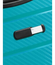 DELSEY BINALONG Slim trolley hand luggage aqua green - Hand luggage - 5