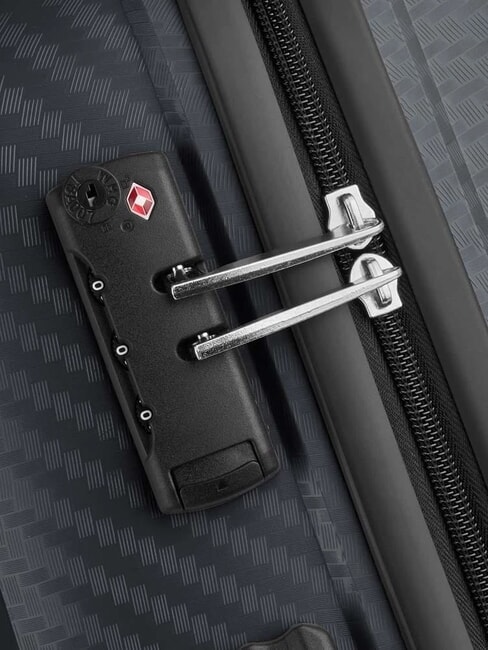 BINALONG Slim trolley hand luggage black - Hand luggage