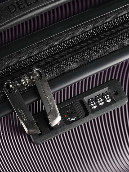 AIR ARMOUR Medium Spinner Trolley, Expandable purple - Rigid Trolley Cases