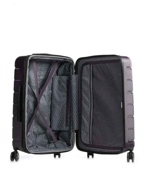 AIR ARMOUR Set of 3 trolleys: cabin+medium, large exp purple - Trolley Set